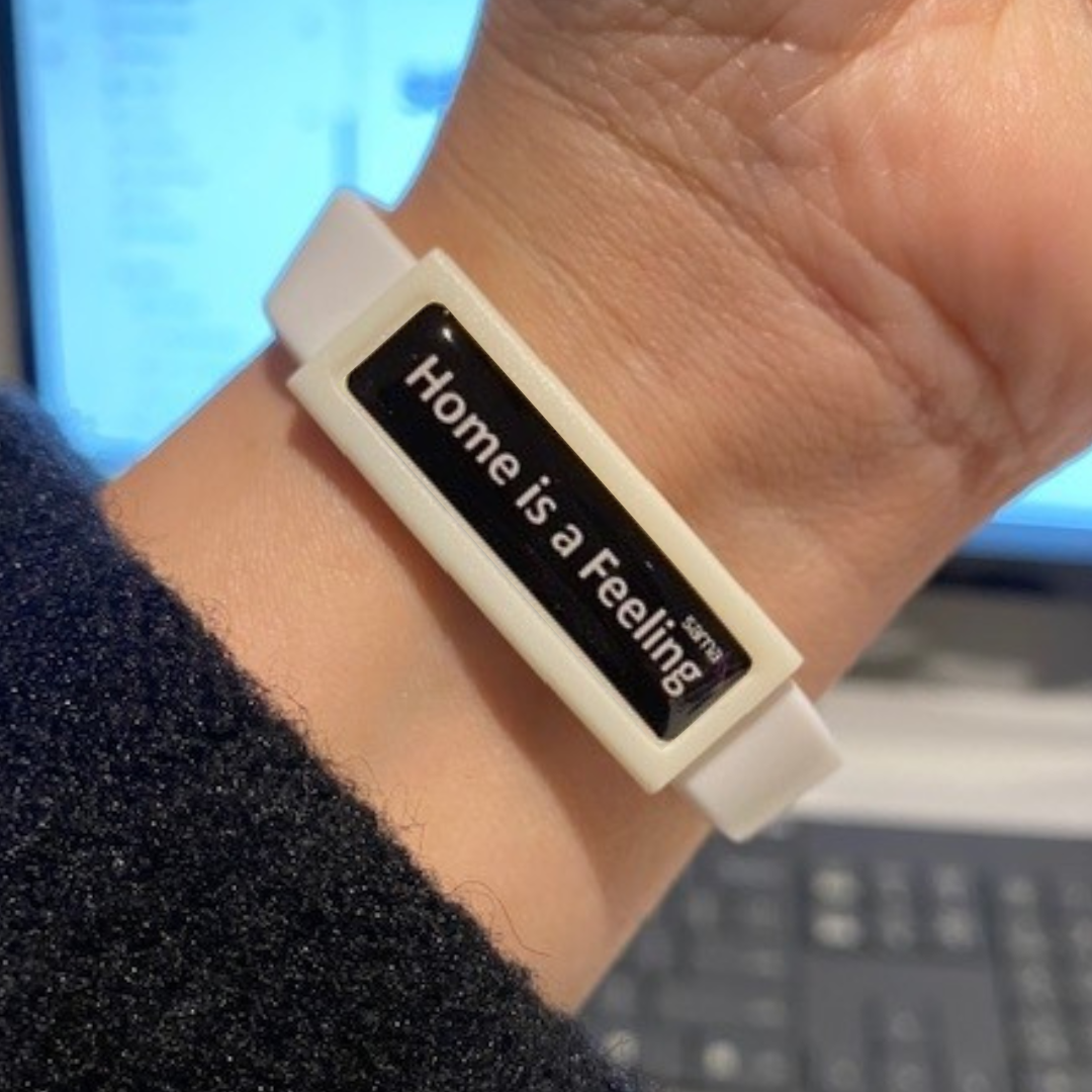 Motivational Domed Wristbands